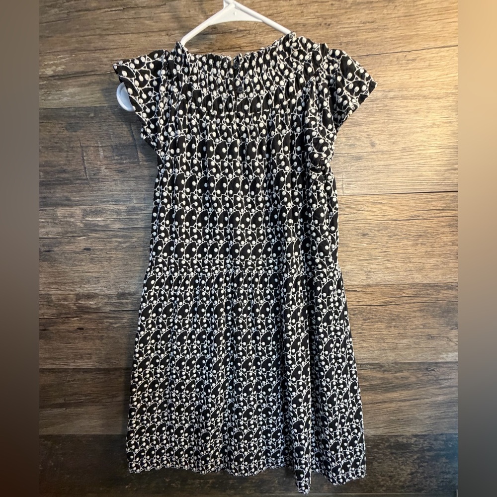 LOFT Black and White Patterned Dress - Picture 7 of 7